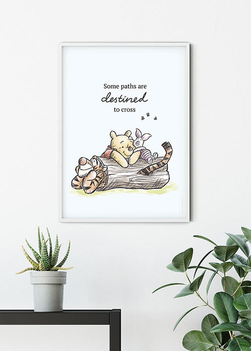 Komar NEU | Wandbild - Winnie the Pooh Path - Größe 50 x 70 cm