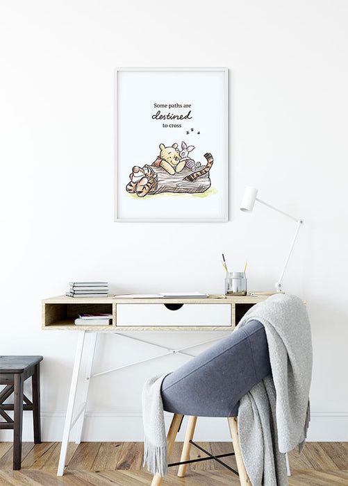 Komar NEU | Wandbild - Winnie the Pooh Path - Größe 40 x 50 cm