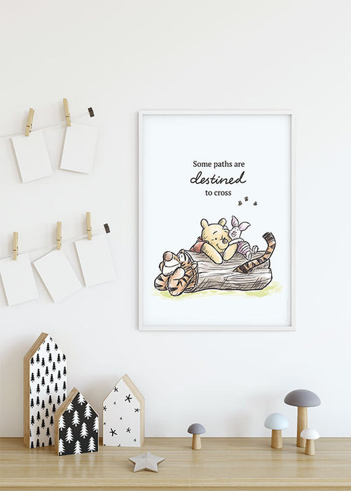 Komar NEU | Wandbild - Winnie the Pooh Path - Größe 50 x 70 cm