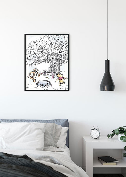 Wandbild - Winnie the Pooh Playground