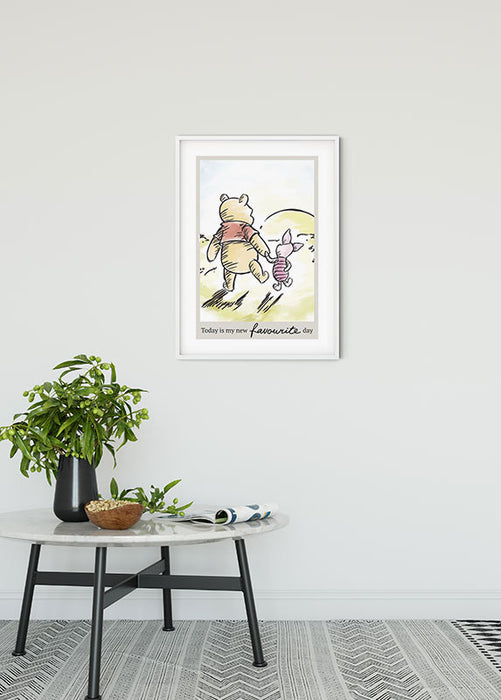 Komar NEU | Wandbild - Winnie the Pooh Today - Größe 30 x 40 cm