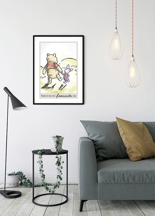 Komar NEU | Wandbild - Winnie the Pooh Today - Größe 50 x 70 cm