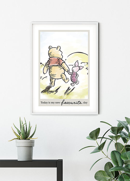 Komar NEU | Wandbild - Winnie the Pooh Today - Größe 30 x 40 cm