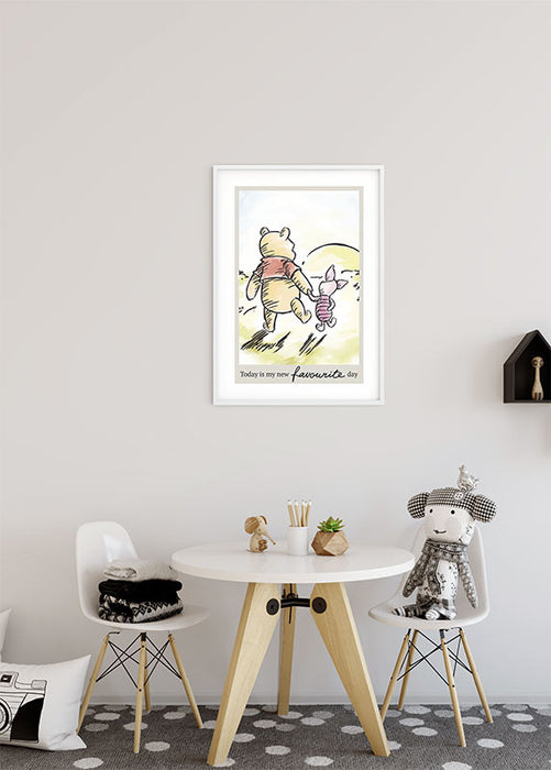 Wandbild - Winnie the Pooh Today