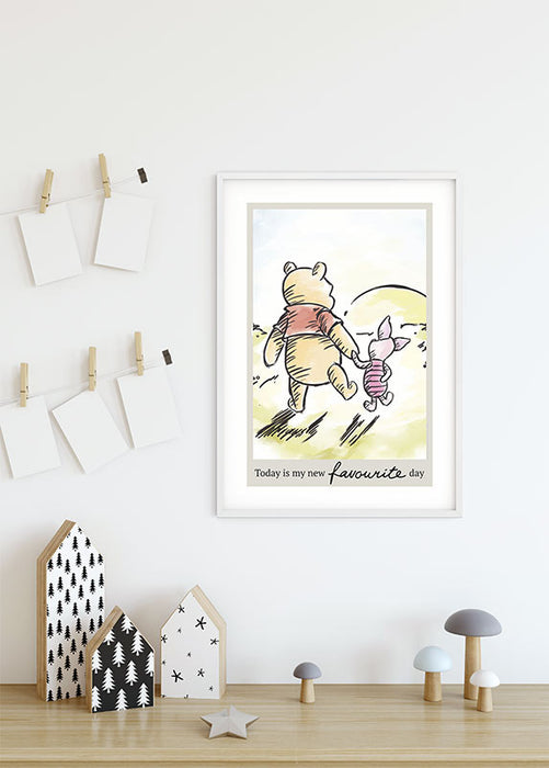 Komar NEU | Wandbild - Winnie the Pooh Today - Größe 30 x 40 cm