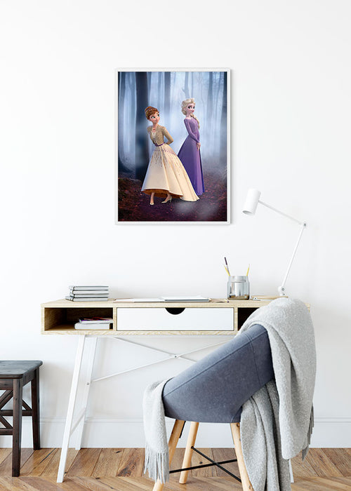 Komar NEU | Wandbild - Frozen Wood Walk - Größe 40 x 50 cm