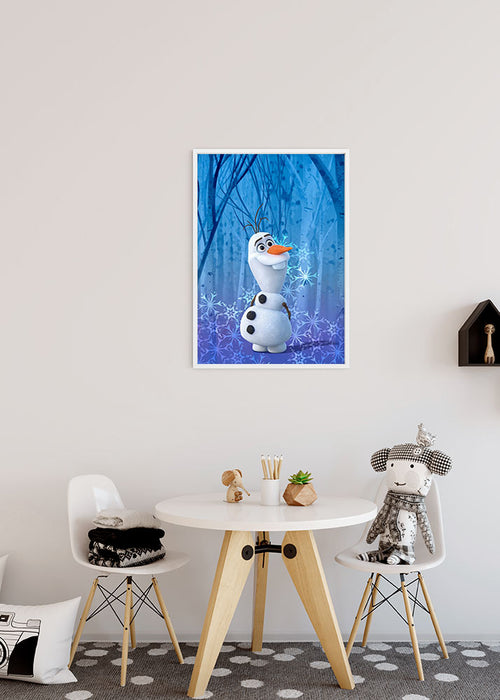 Wandbild - Frozen Olaf Crystal