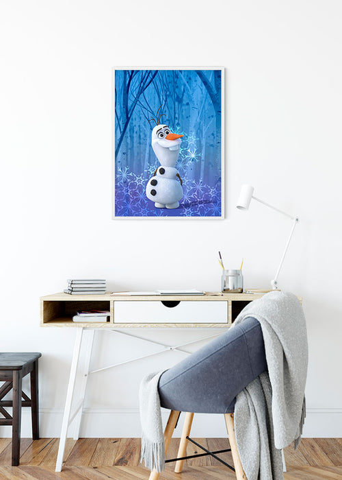 Wandbild - Frozen Olaf Crystal