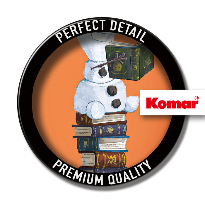 Komar NEU | Wandbild - Frozen Olaf Reading - Größe 50 x 70 cm