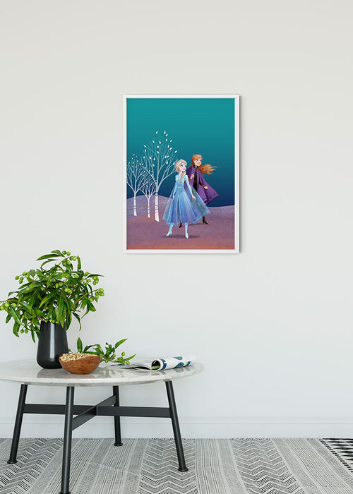 Komar NEU | Wandbild - Frozen Sisters - Größe 30 x 40 cm