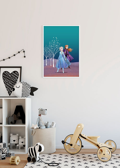 Wandbild - Frozen Sisters