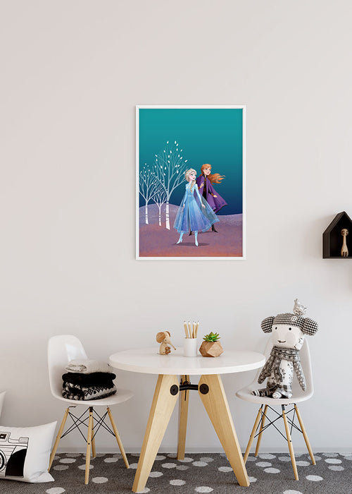 Komar NEU | Wandbild - Frozen Sisters - Größe 40 x 50 cm