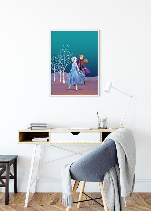 Wandbild - Frozen Sisters