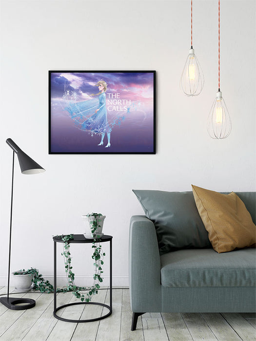 Wandbild - Frozen Elsa The North Calls