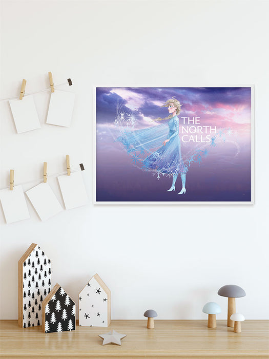 Wandbild - Frozen Elsa The North Calls