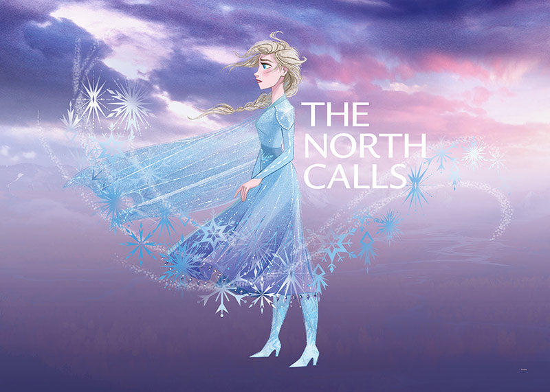Wandbild - Frozen Elsa The North Calls