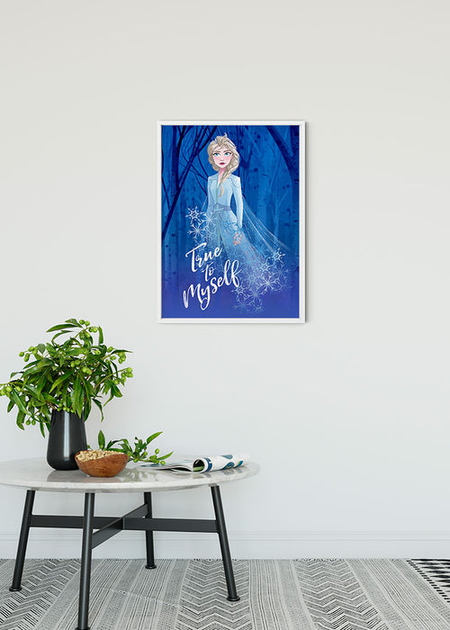 Wandbild - Frozen 2 Elsa true to myself