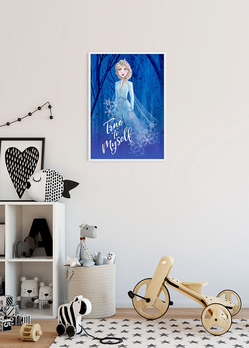 Wandbild - Frozen 2 Elsa true to myself