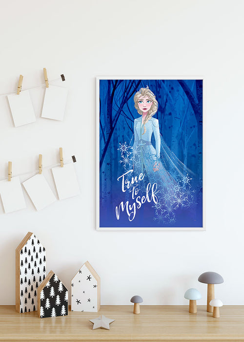 Wandbild - Frozen 2 Elsa true to myself