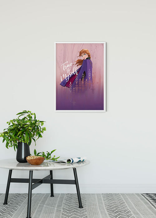 Wandbild - Frozen Anna True to Myself