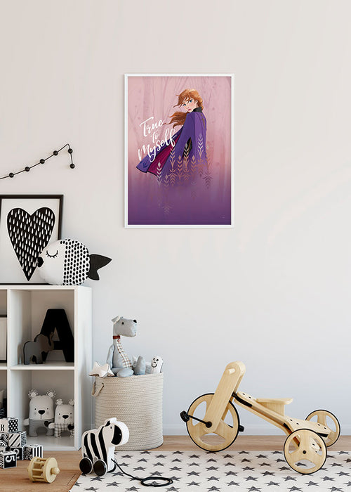 Wandbild - Frozen Anna True to Myself