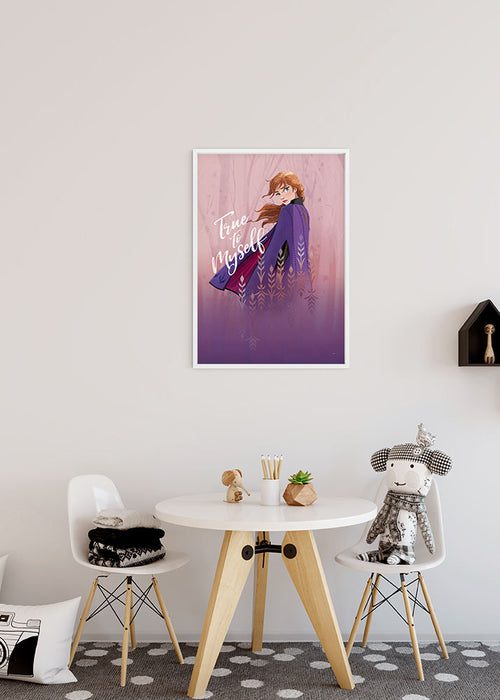 Wandbild - Frozen Anna True to Myself