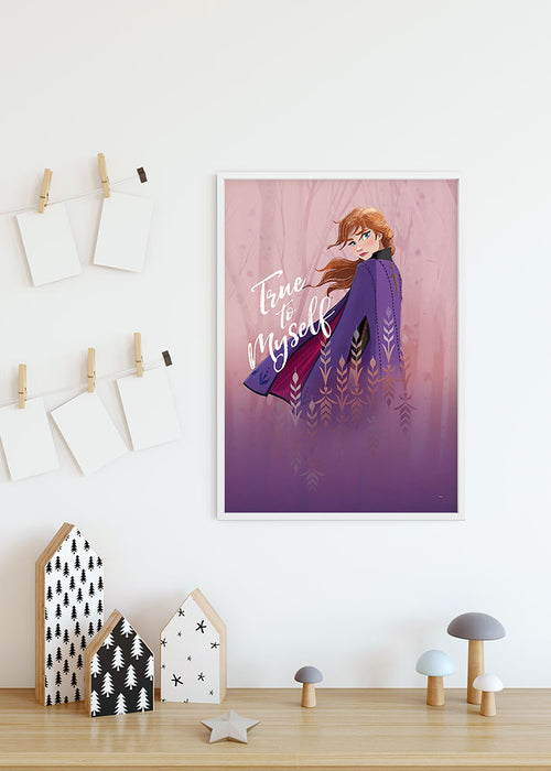 Wandbild - Frozen Anna True to Myself