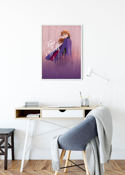 Wandbild - Frozen Anna True to Myself