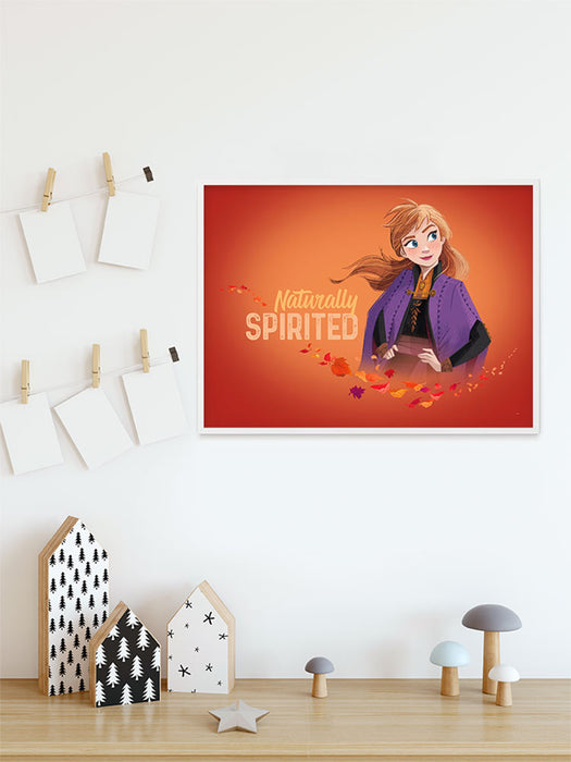 Wandbild - Frozen 2 Anna Autumn Spirit