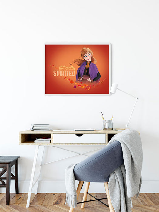 Komar NEU | Wandbild - Frozen 2 Anna Autumn Spirit - Größe 40 x 30 cm