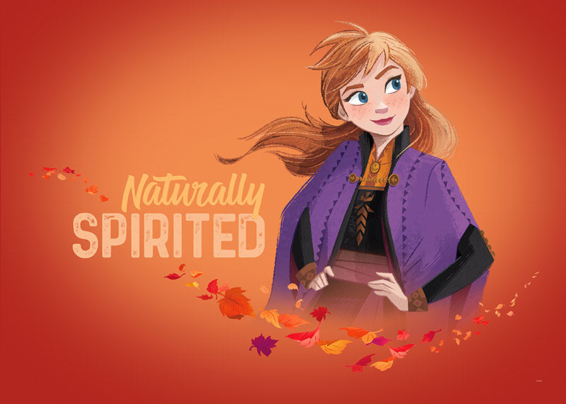 Wandbild - Frozen 2 Anna Autumn Spirit