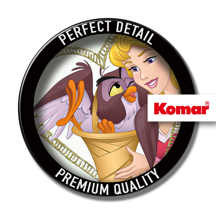 Komar NEU | Wandbild - Aurora & Owl - Größe 40 x 50 cm