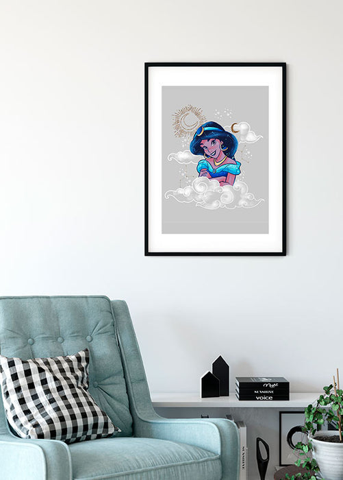 Komar NEU | Wandbild - Jasmin Clouds - Größe 30 x 40 cm