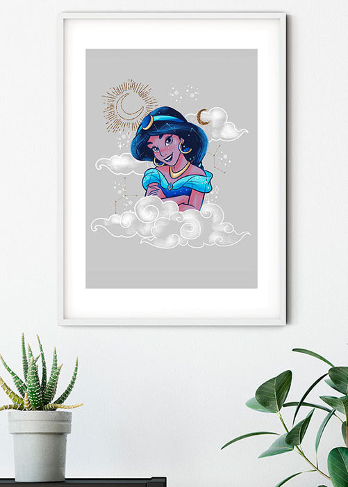 Komar NEU | Wandbild - Jasmin Clouds - Größe 40 x 50 cm