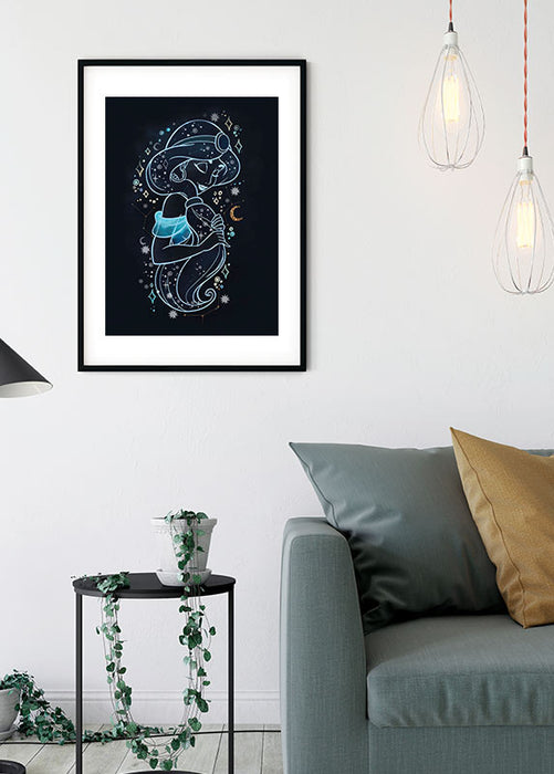 Komar NEU | Wandbild - Jasmin Stars - Größe 50 x 70 cm