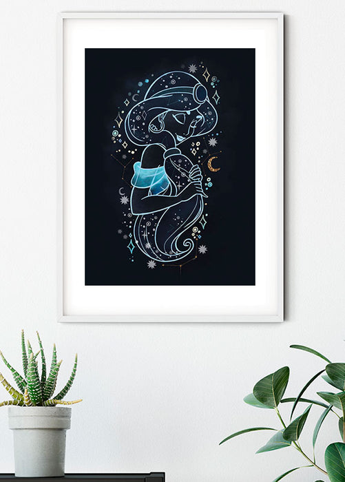 Komar NEU | Wandbild - Jasmin Stars - Größe 40 x 50 cm