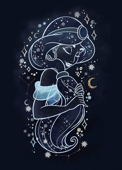 Komar NEU | Wandbild - Jasmin Stars - Größe 40 x 50 cm