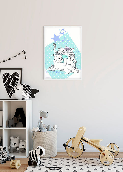 Wandbild - Winnie the Pooh Beary Sleepy