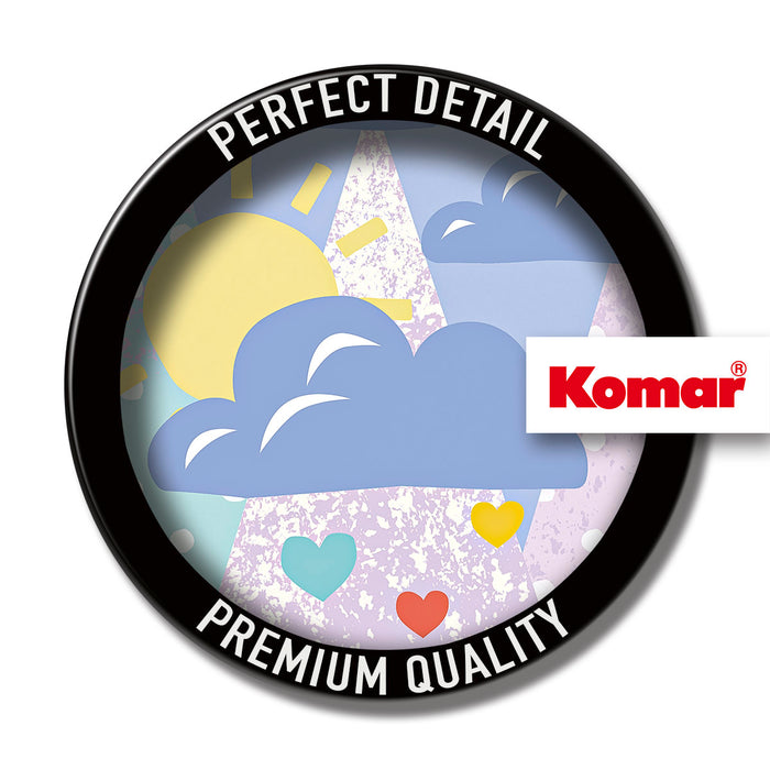 Komar NEU | Wandbild - Winnie the Pooh Clouds - Größe 50 x 70 cm