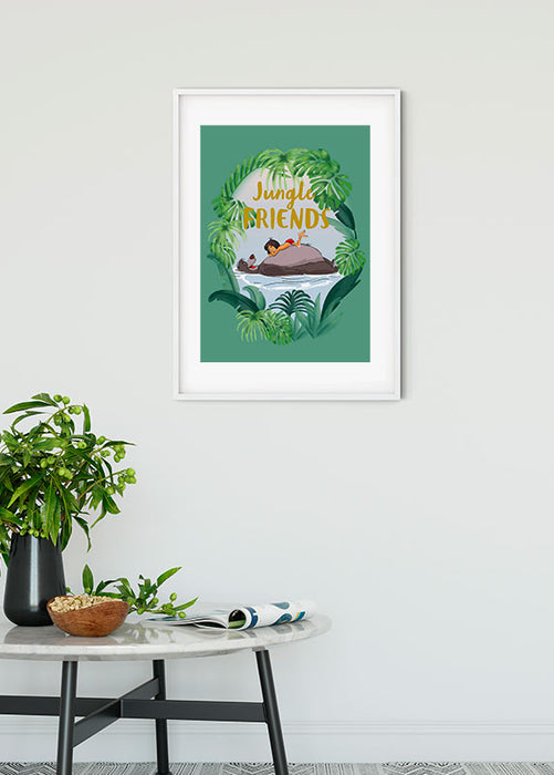 Wandbild - Jungle Book Friends