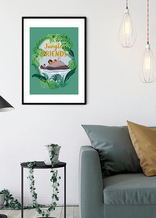 Wandbild - Jungle Book Friends