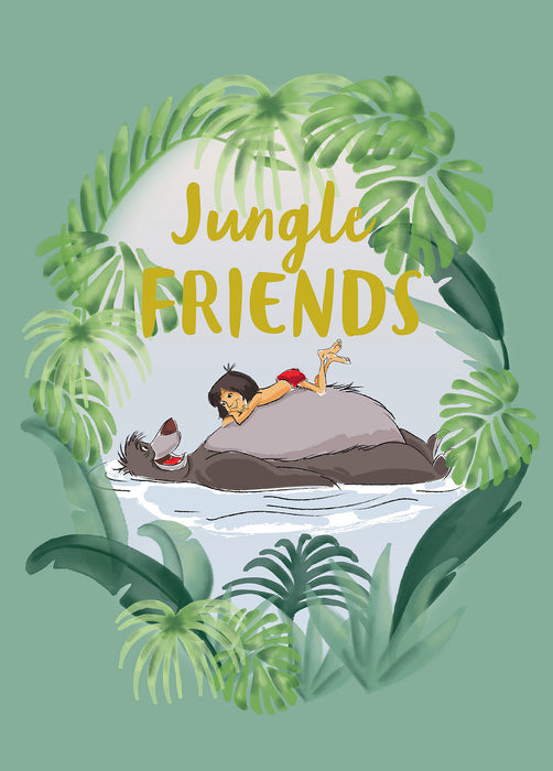 Wandbild - Jungle Book Friends