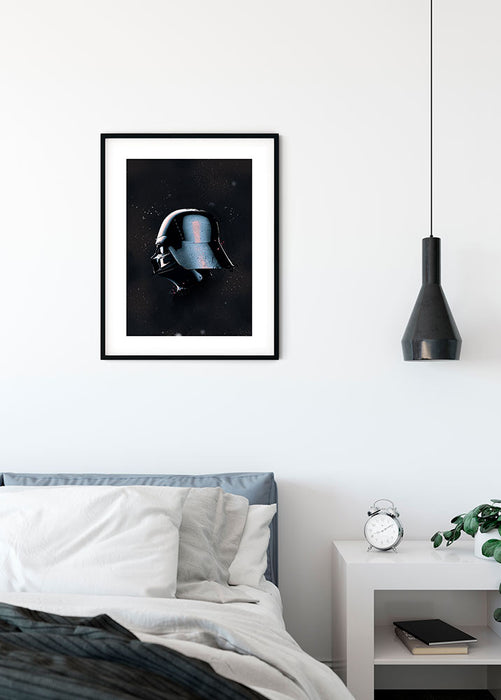 Wandbild - Star Wars Classic Helmets Vader