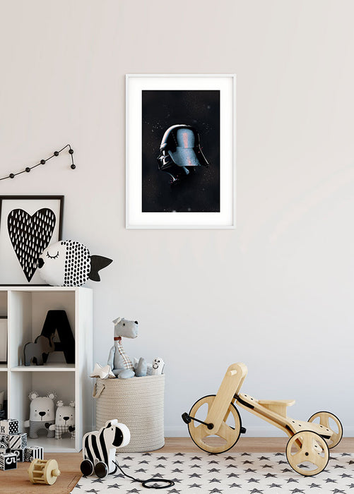 Wandbild - Star Wars Classic Helmets Vader