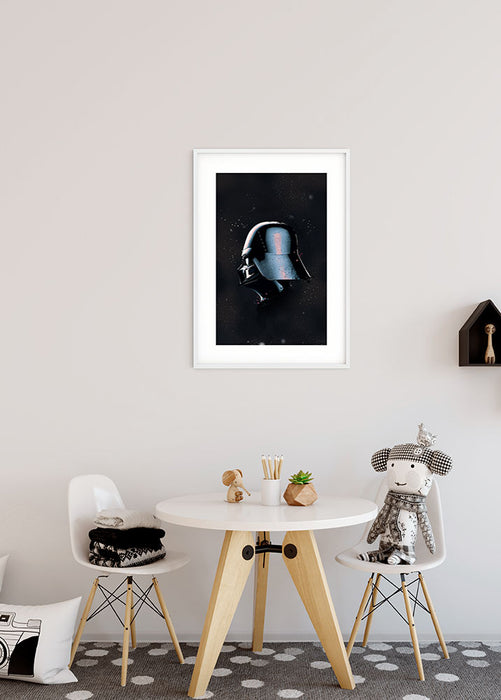Wandbild - Star Wars Classic Helmets Vader