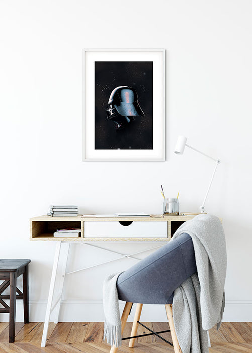 Wandbild - Star Wars Classic Helmets Vader