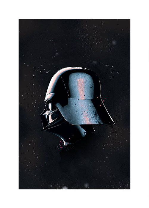 Wandbild - Star Wars Classic Helmets Vader