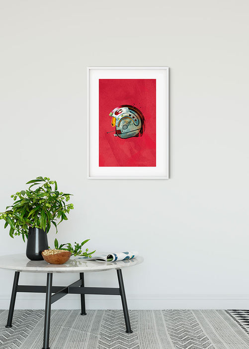 Wandbild - Star Wars Classic Helmets Rebel Pilot