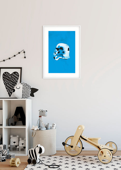Komar NEU | Wandbild - Star Wars Classic Helmets Stormtrooper - Größe 50 x 70 cm