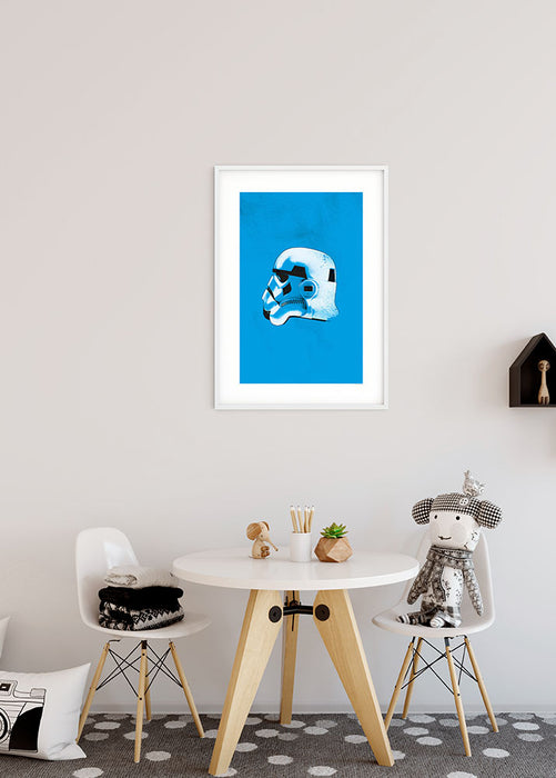 Komar NEU | Wandbild - Star Wars Classic Helmets Stormtrooper - Größe 50 x 70 cm